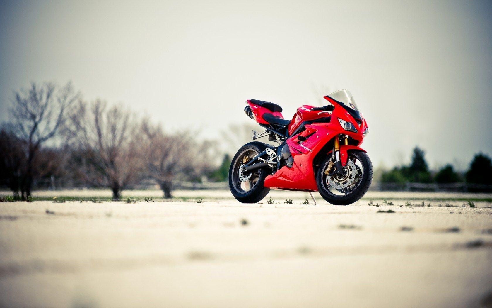Red Bike Wallpapers Top Free Red Bike Backgrounds WallpaperAccess