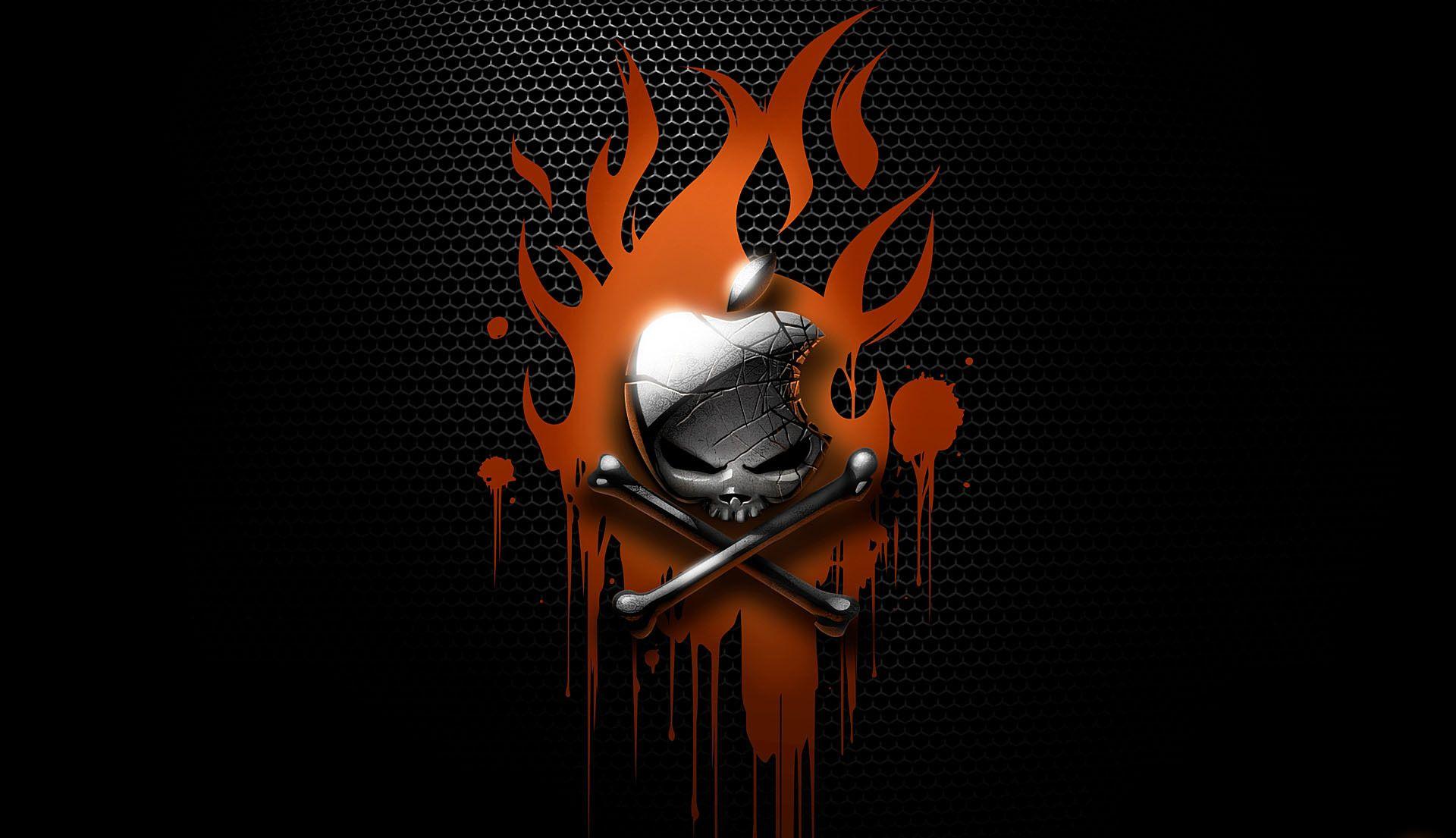 Apple Skull Wallpapers Top Free Apple Skull Backgrounds WallpaperAccess