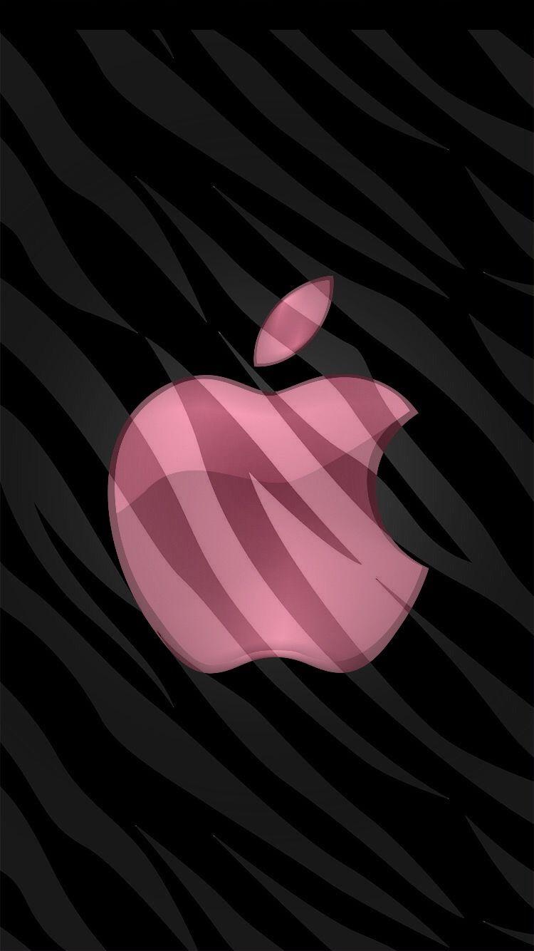 Pink and Black Apple Wallpapers Top Free Pink and Black Apple