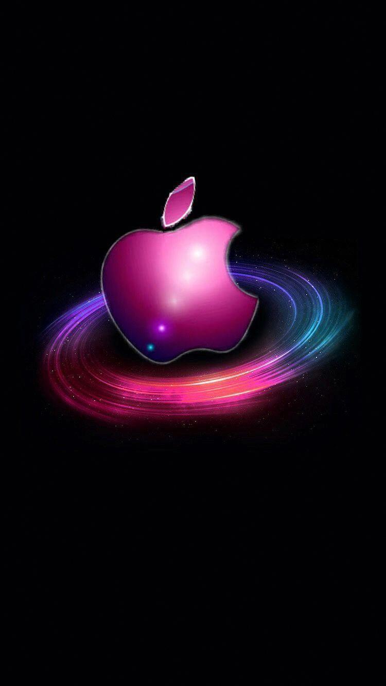 Pink and Black Apple Wallpapers Top Free Pink and Black Apple