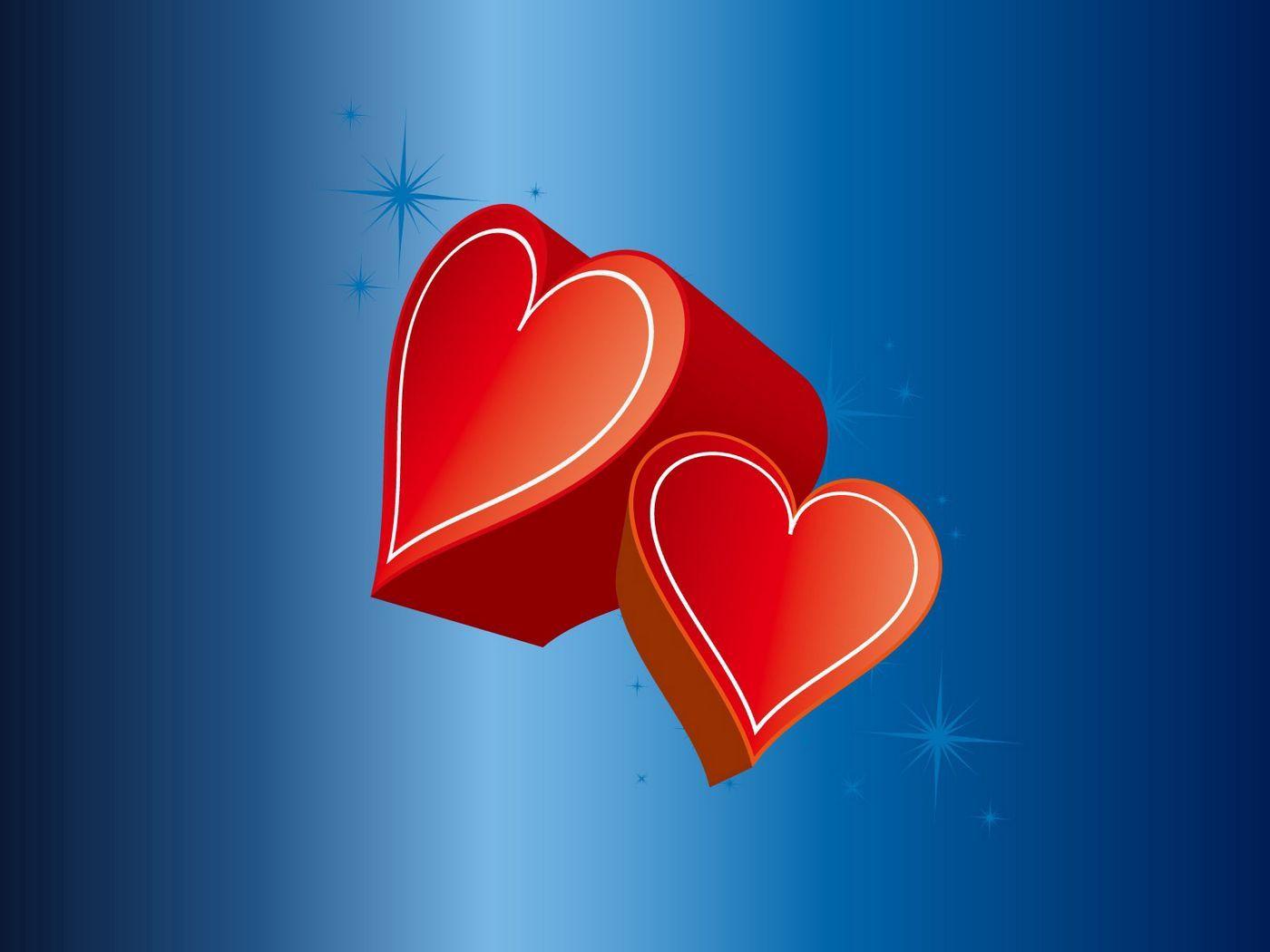 Red and Blue Heart Wallpapers Top Free Red and Blue Heart Backgrounds