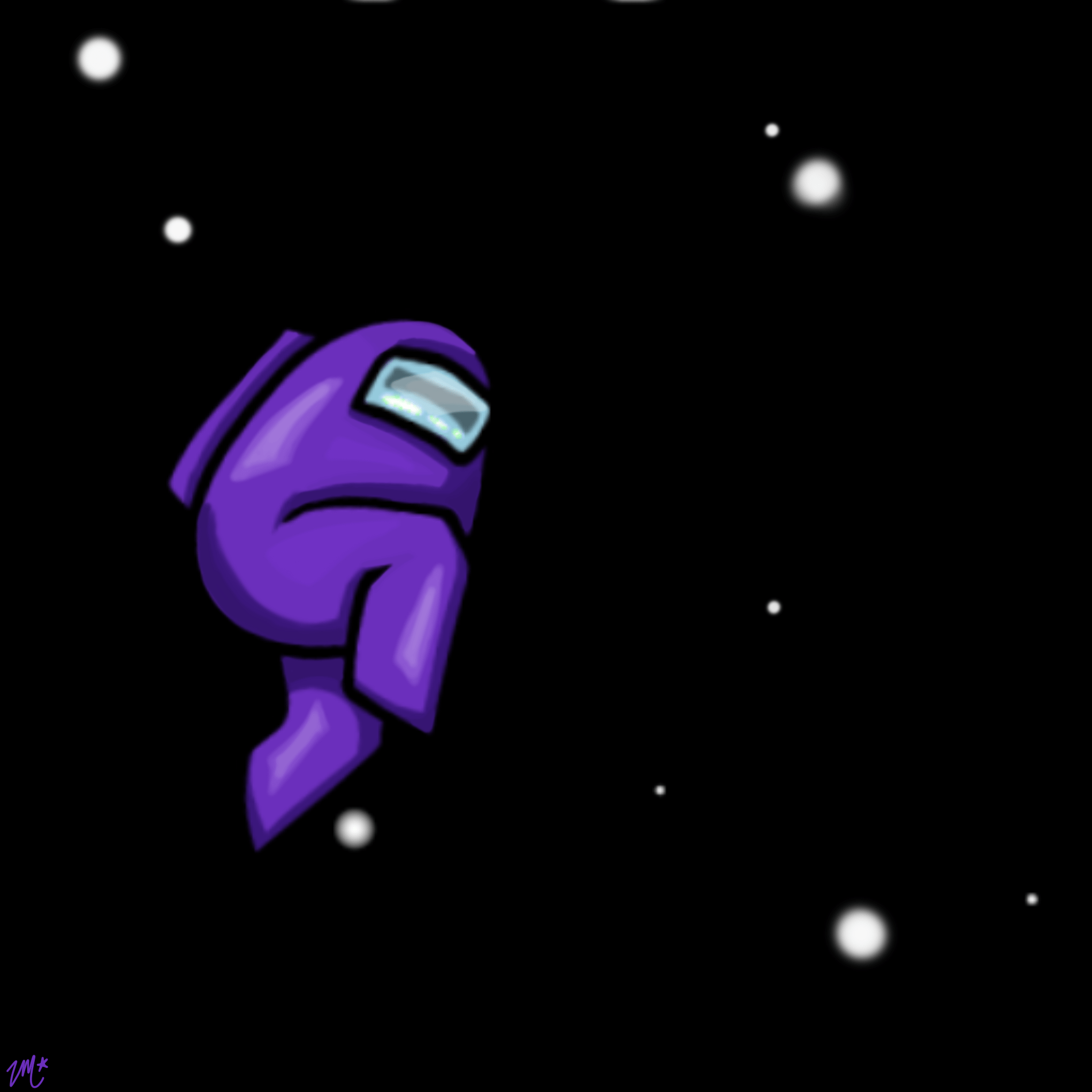 Among Us Purple Wallpapers Top Free Among Us Purple Backgrounds