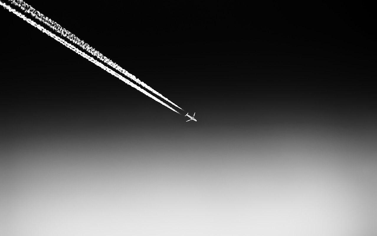 Black and White Airplane Wallpapers Top Free Black and White Airplane