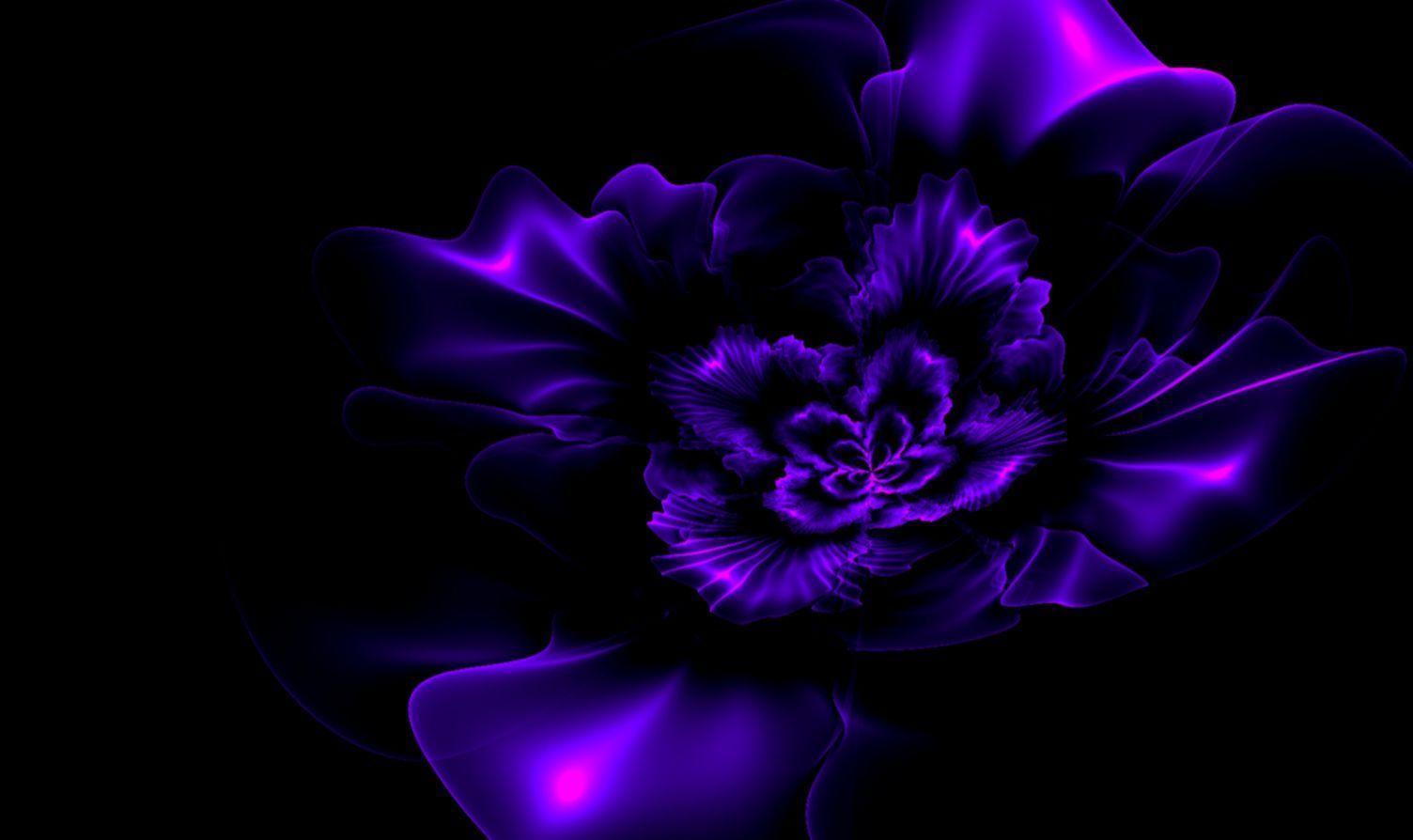Dark Purple Flower Wallpapers Top Free Dark Purple Flower Backgrounds WallpaperAccess
