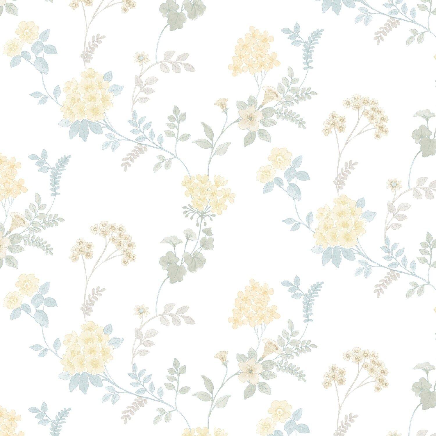 Blue and Yellow Floral Wallpapers Top Free Blue and Yellow Floral