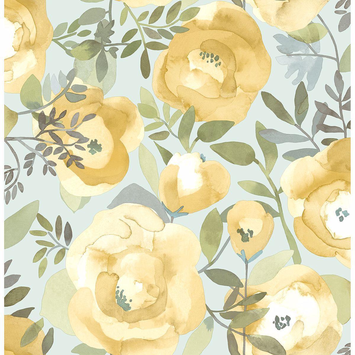 Blue and Yellow Floral Wallpapers Top Free Blue and Yellow Floral