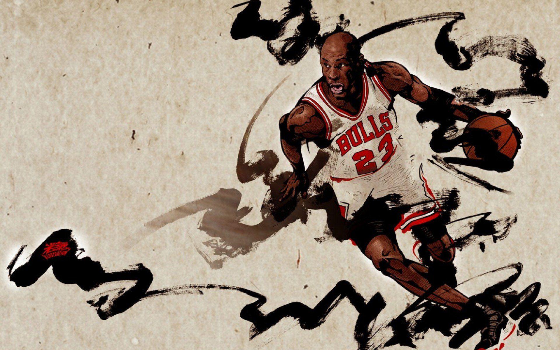 Michael Jordan Cartoon Wallpapers Top Free Michael Jordan Cartoon Backgrounds WallpaperAccess