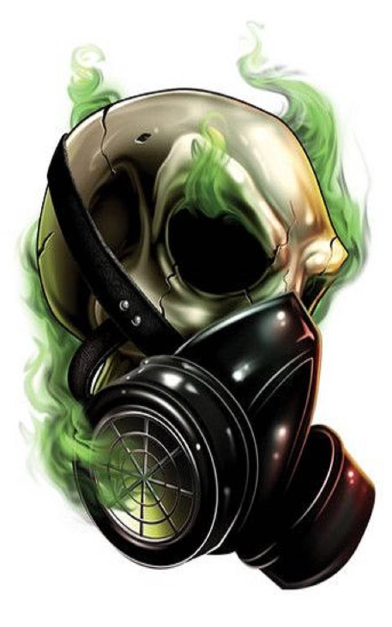 Skull Gas Mask Wallpapers Top Free Skull Gas Mask Backgrounds Wallpaperaccess