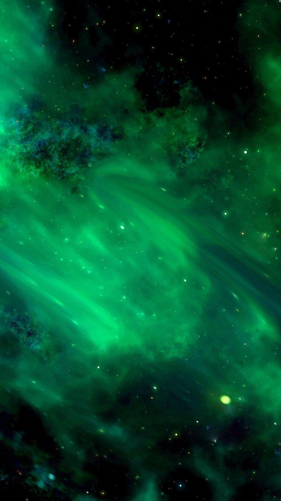 Galaxy Green iPhone Wallpapers Top Free Galaxy Green iPhone
