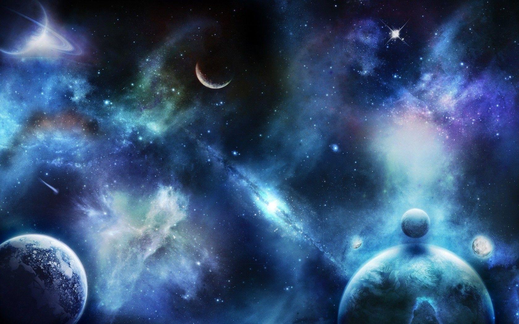 Blue Universe Wallpapers Top Free Blue Universe Backgrounds