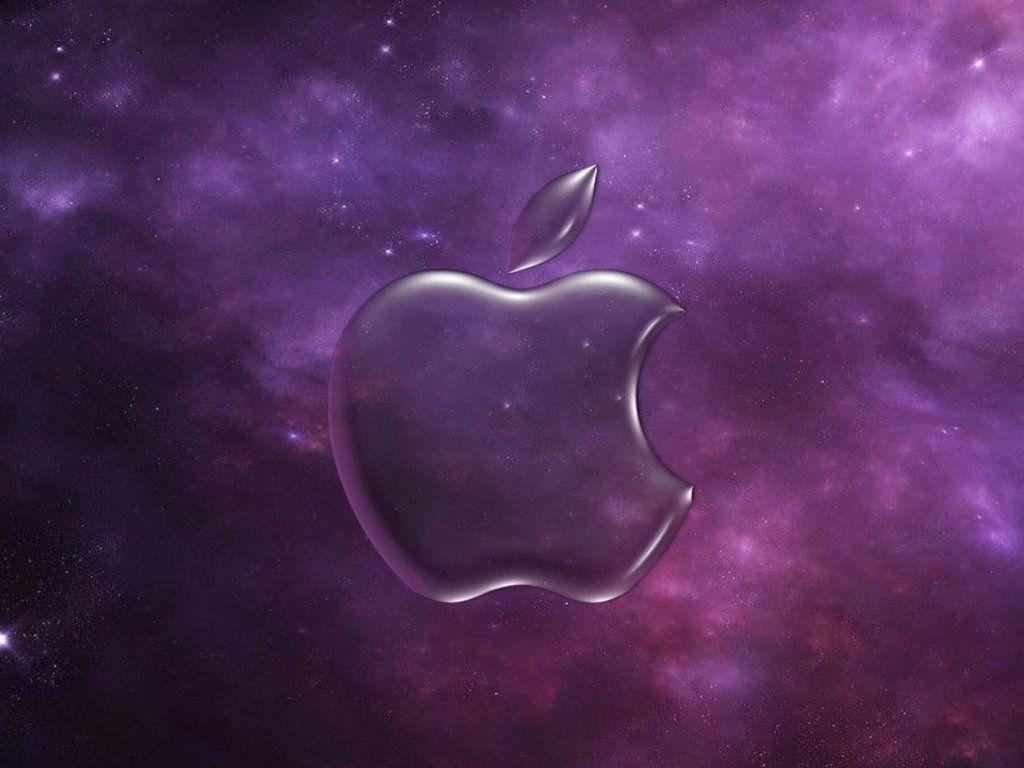 Purple Apple Logo Wallpapers Top Free Purple Apple Logo Backgrounds