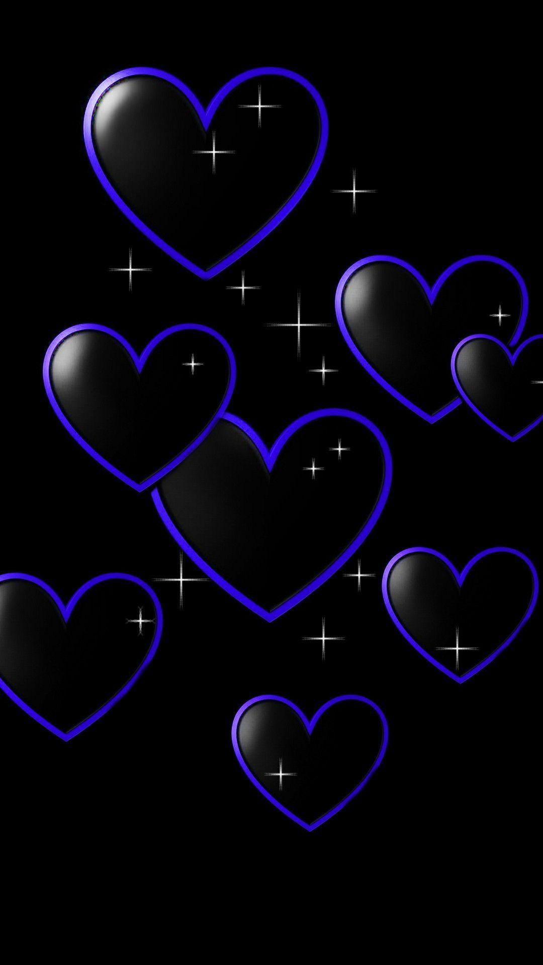 Blue and Purple Hearts Wallpapers Top Free Blue and Purple Hearts