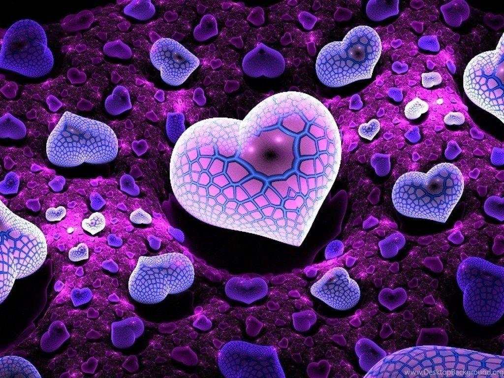 Blue and Purple Hearts Wallpapers Top Free Blue and Purple Hearts
