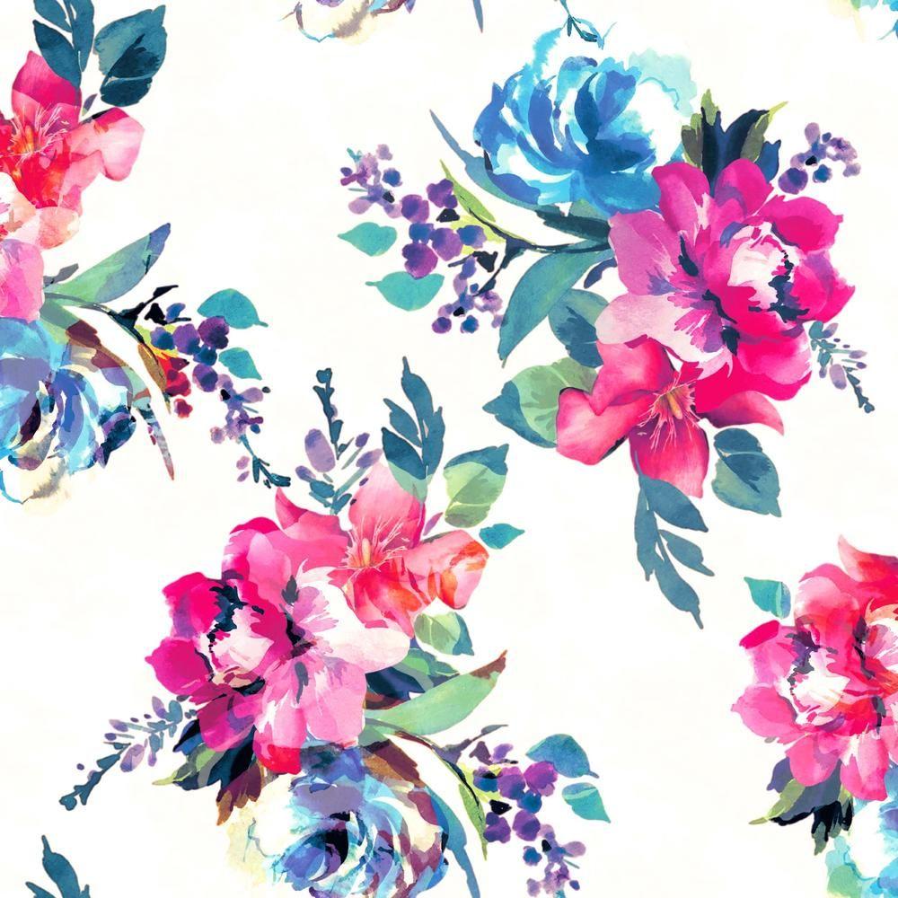 Blue and Pink Floral Wallpapers Top Free Blue and Pink Floral