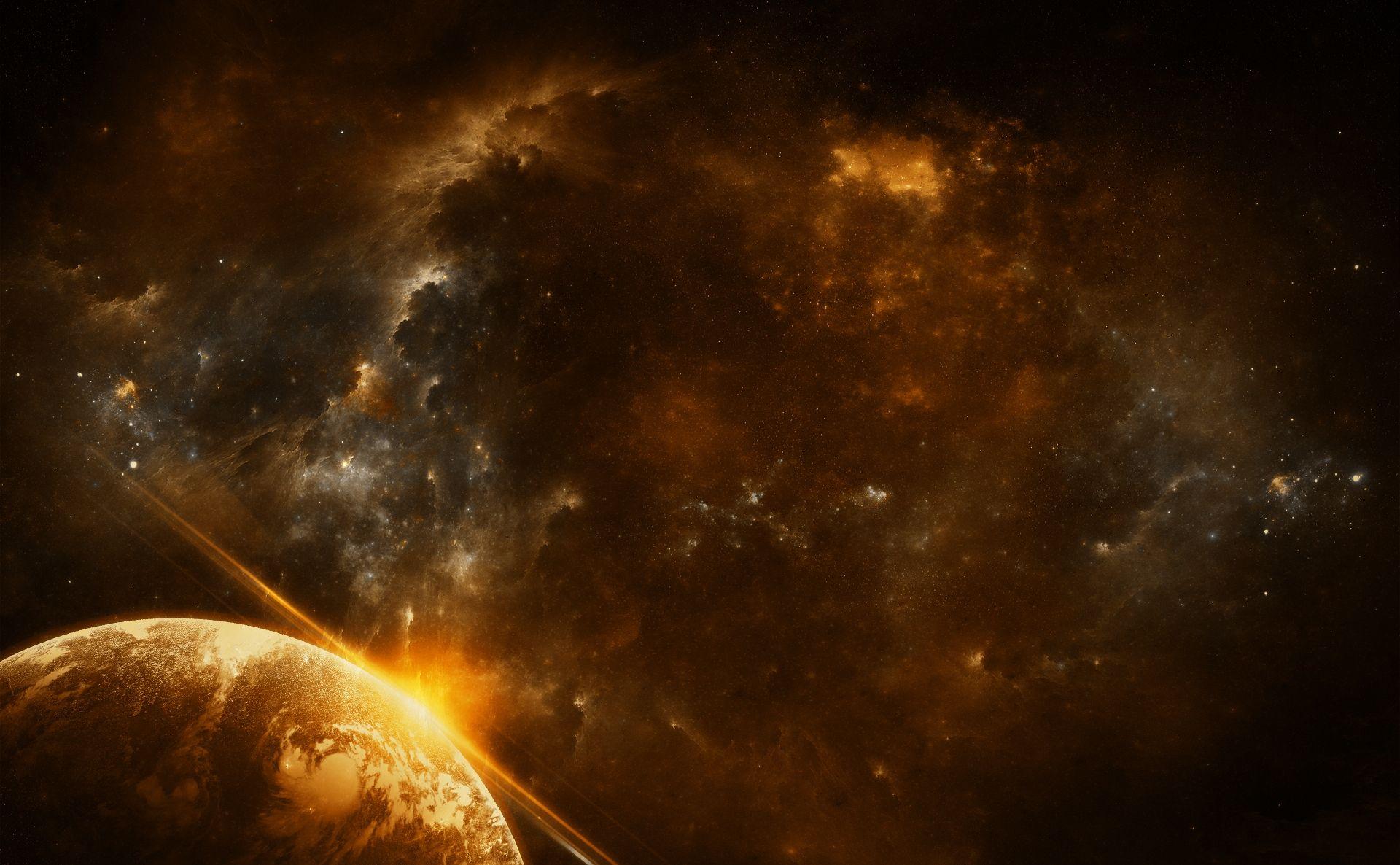 Golden Galaxy Wallpapers Top Free Golden Galaxy Backgrounds