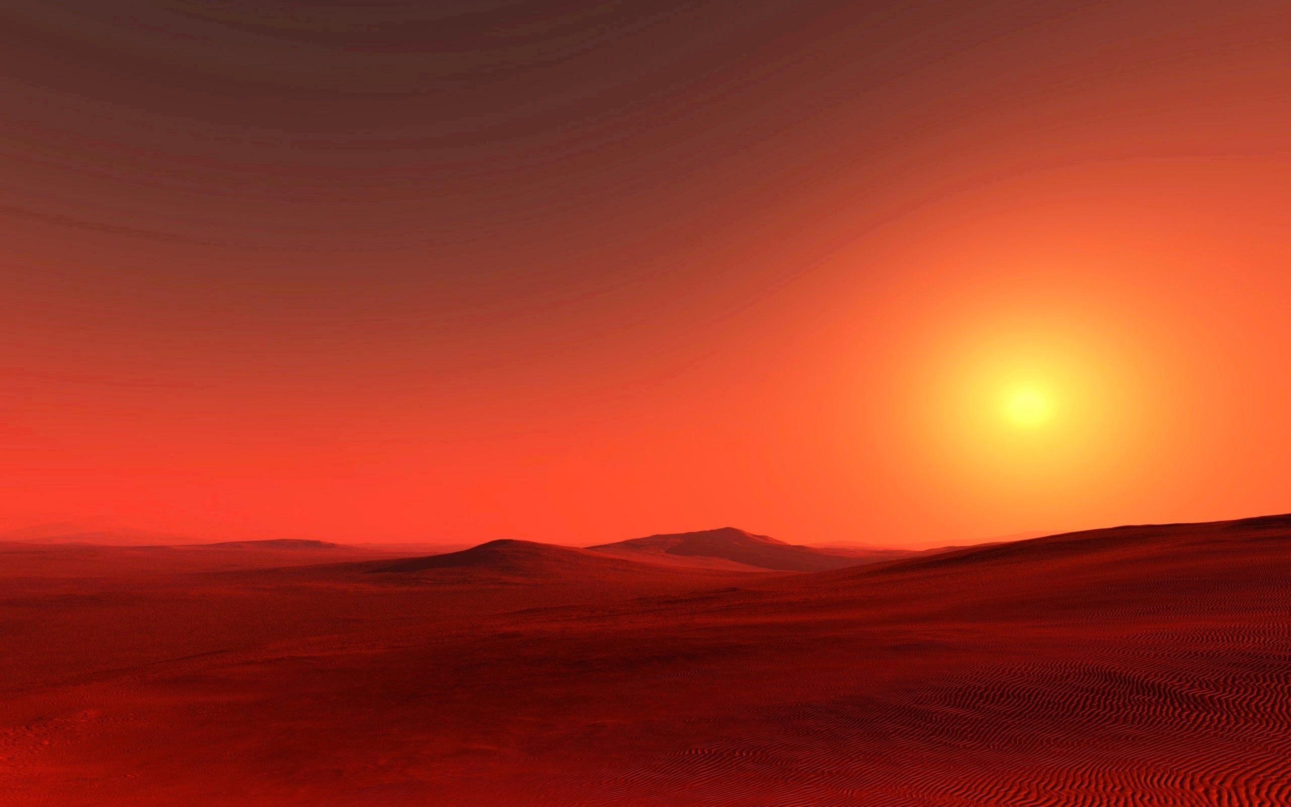 Mars Sunset Wallpapers Top Free Mars Sunset Backgrounds WallpaperAccess