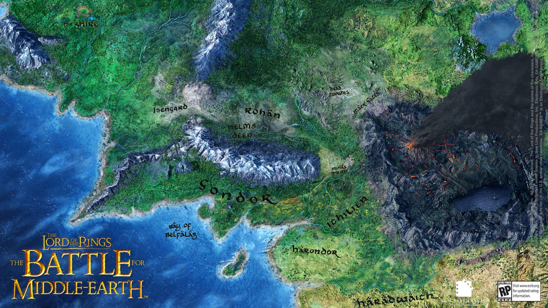 Middle Earth Map Wallpapers Top Free Middle Earth Map Backgrounds