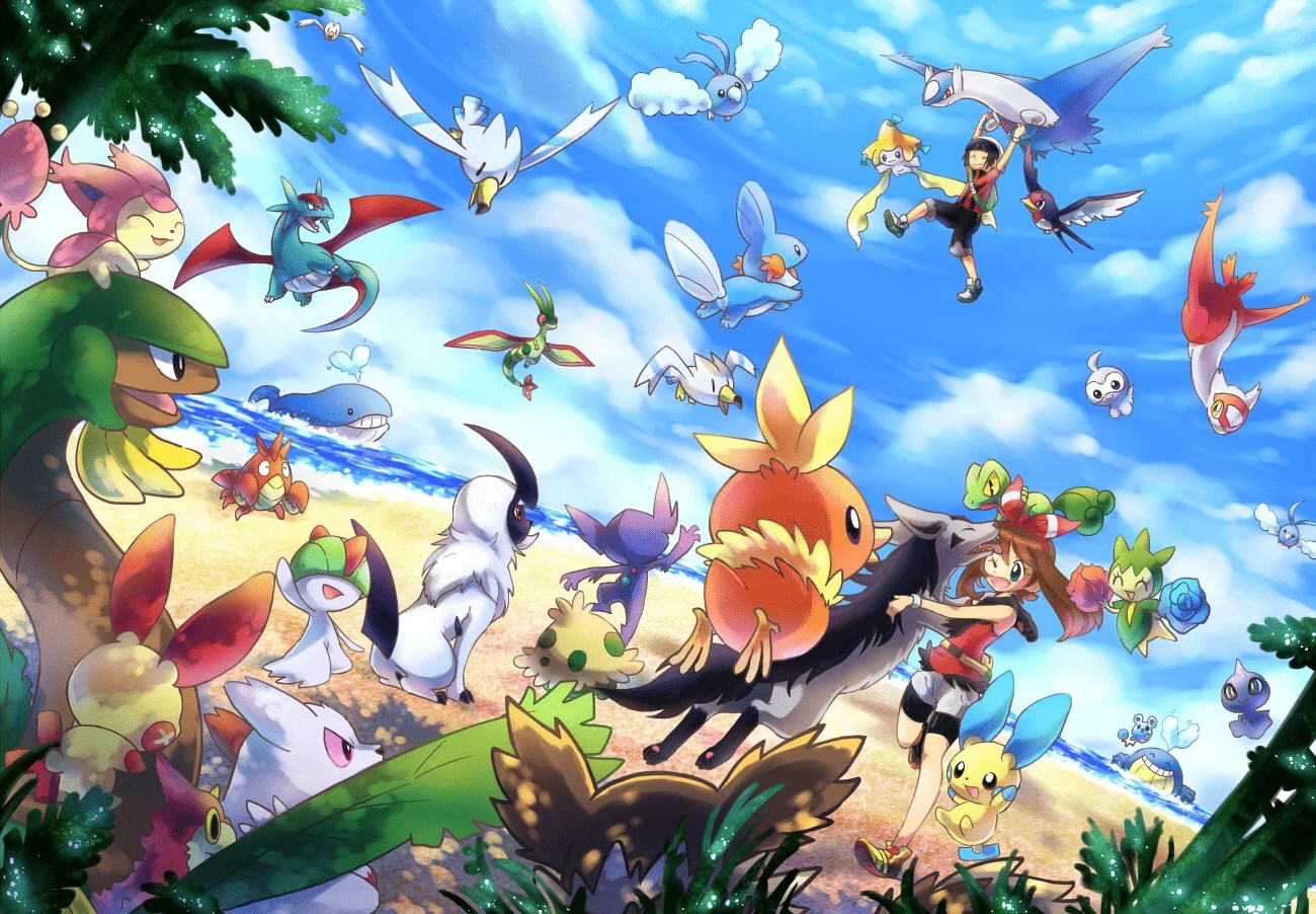 Hoenn Wallpapers Top Free Hoenn Backgrounds WallpaperAccess