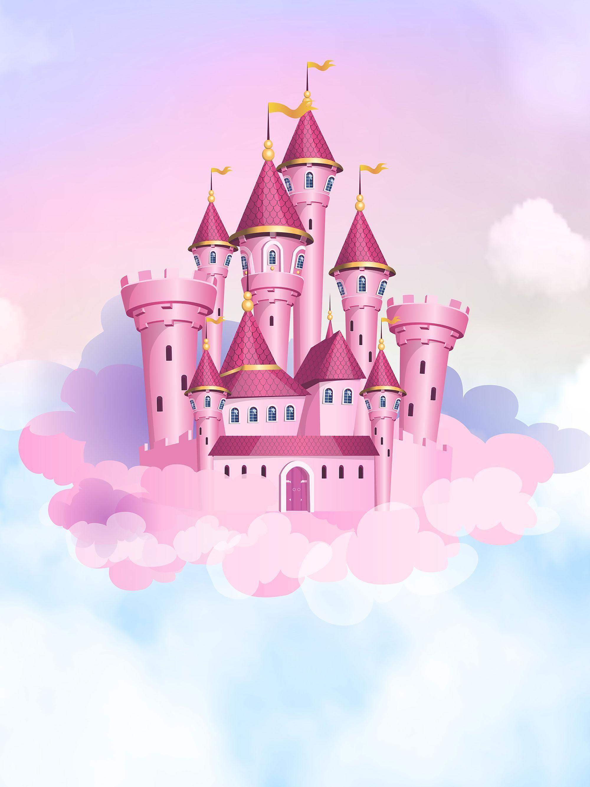 Cartoon Castle Wall