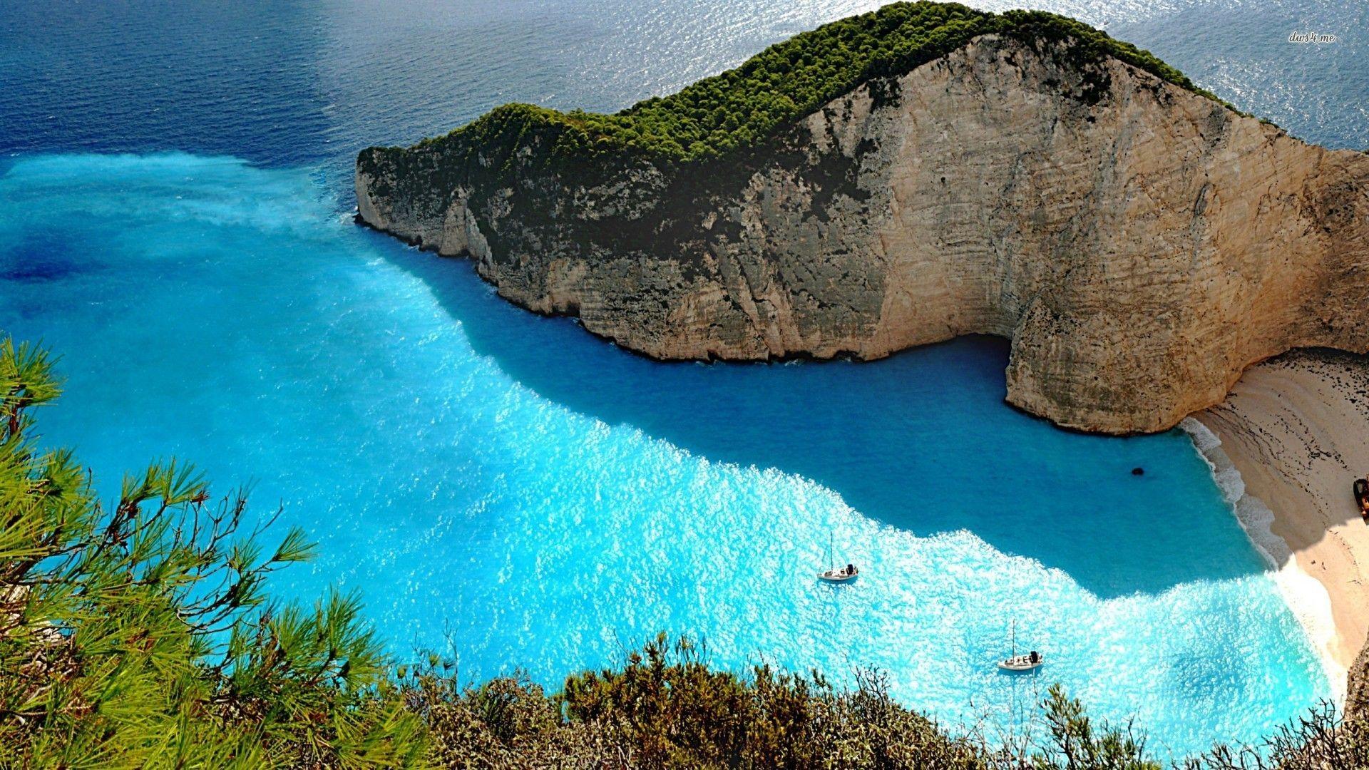 Greece Beach Wallpapers Top Free Greece Beach Backgrounds