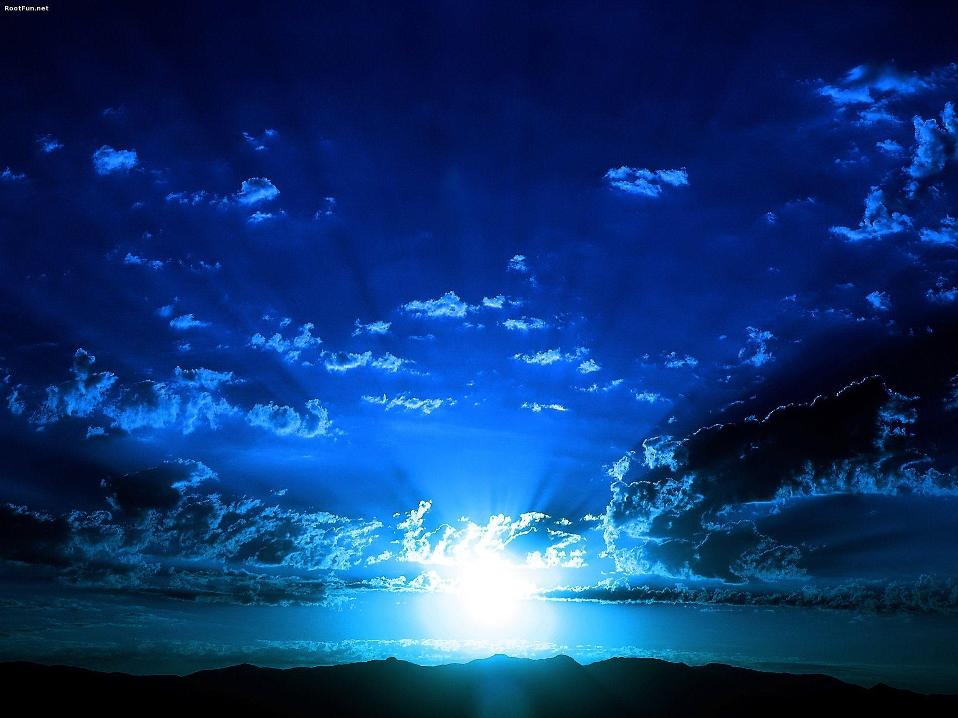 Blue Sky Wallpapers Top Free Blue Sky Backgrounds WallpaperAccess
