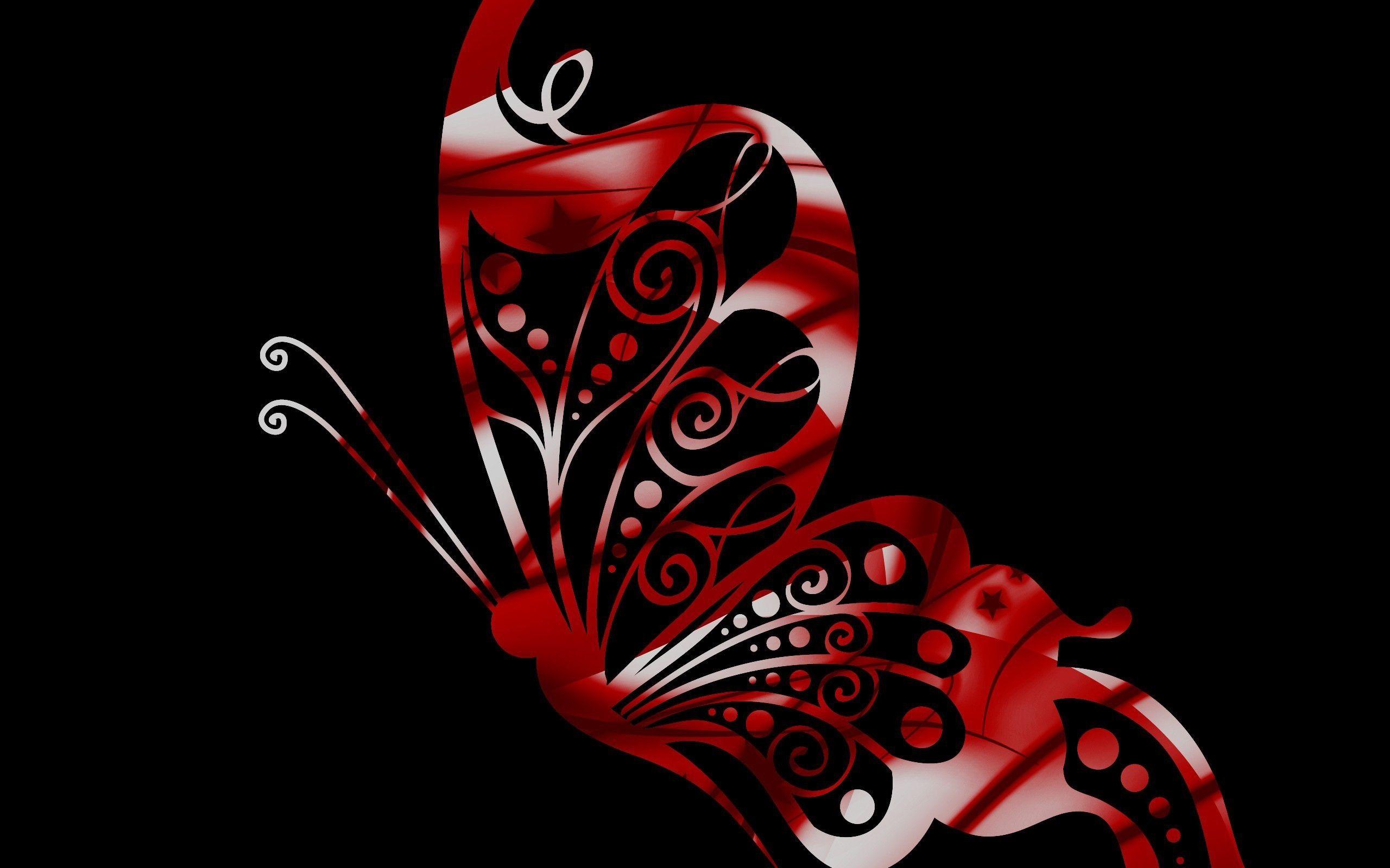Red Butterfly Wallpapers Top Free Red Butterfly Backgrounds