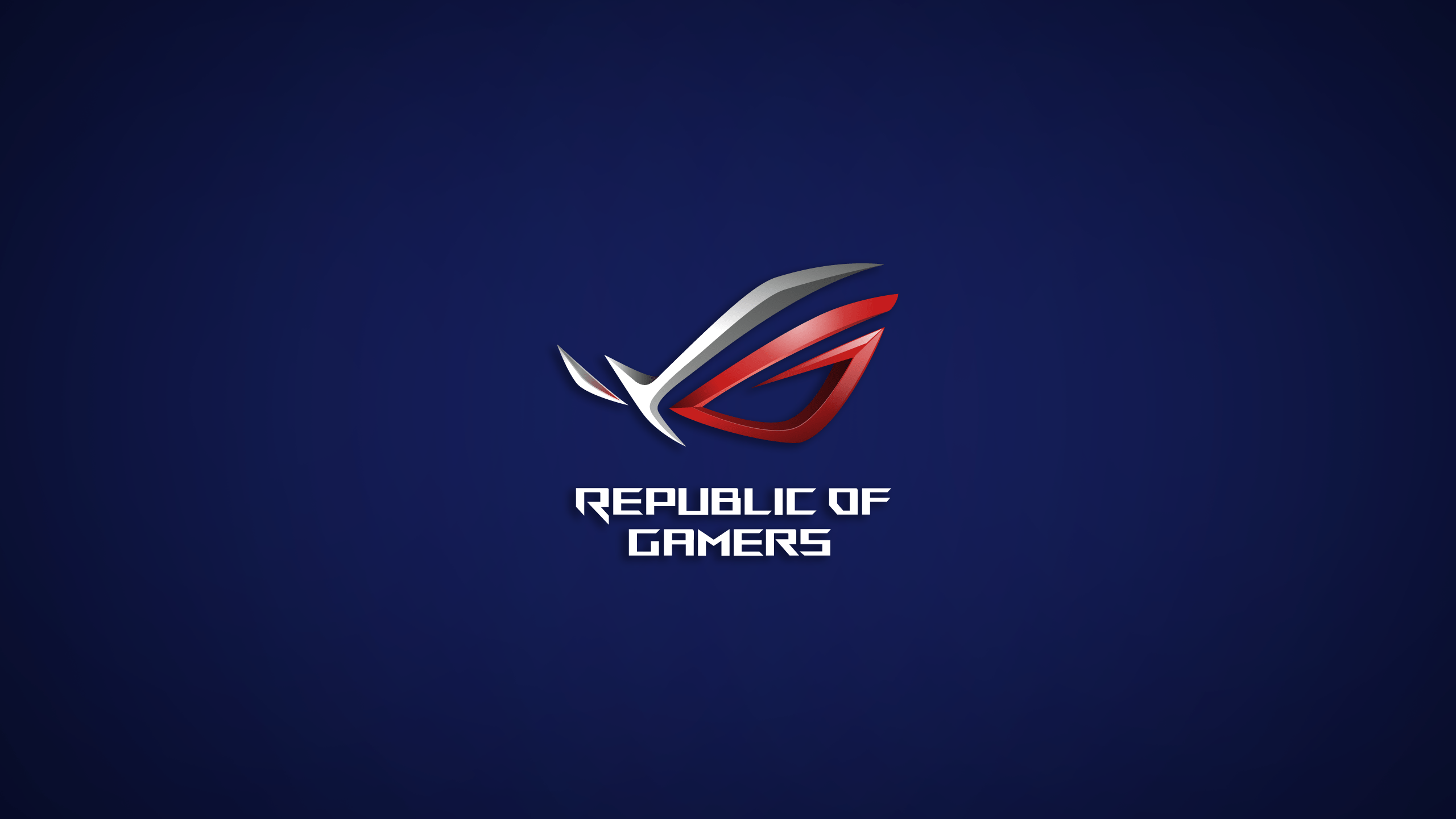 Rog Blue Wallpaper 4K