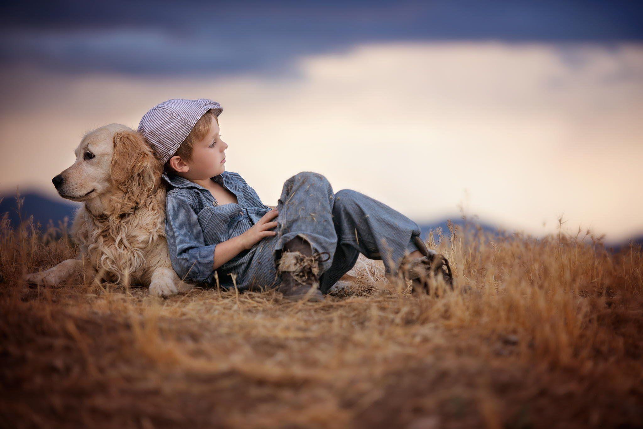 Boy And Dog Wallpapers Top Free Boy And Dog Backgrounds WallpaperAccess