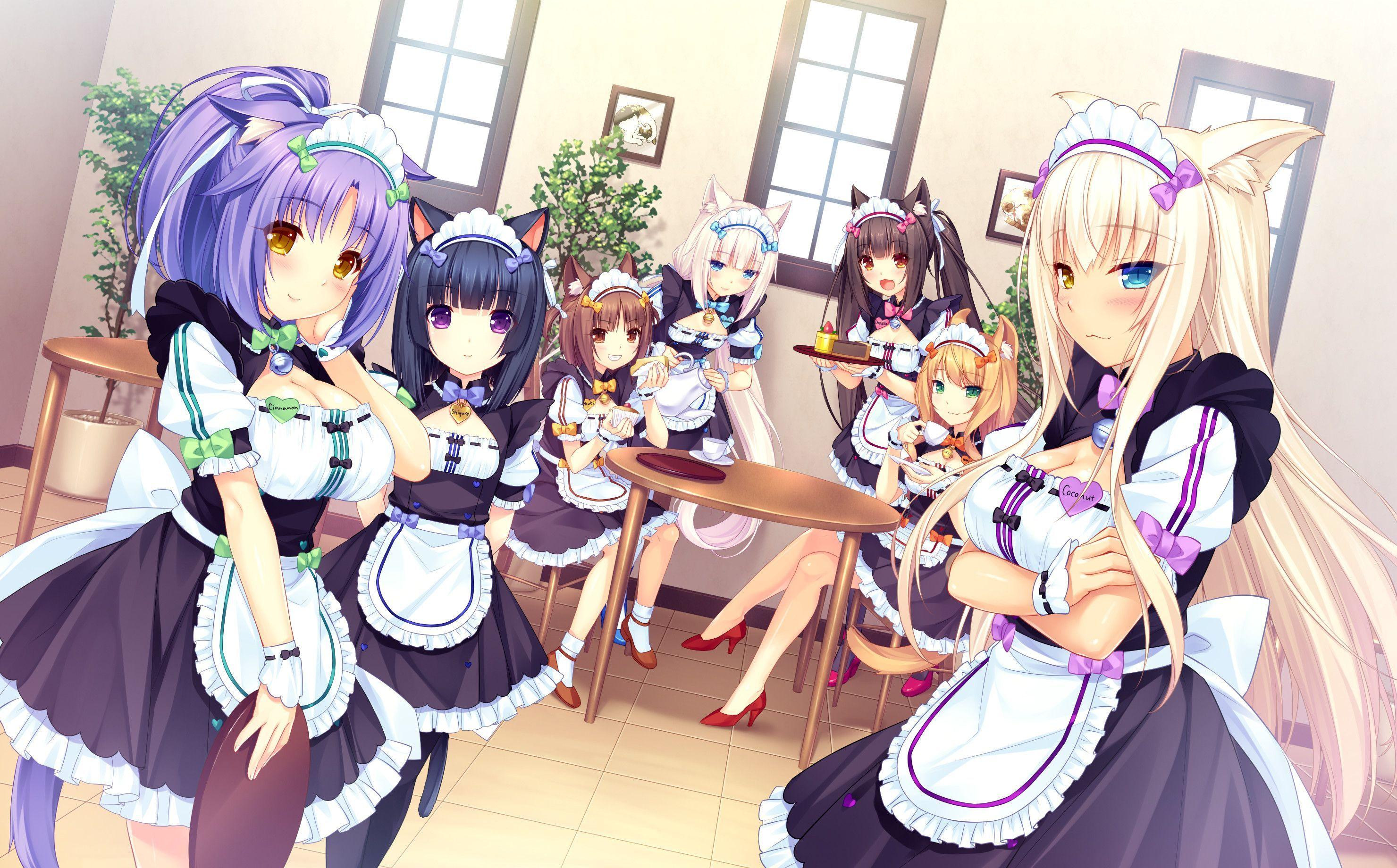 Anime Maid Wallpapers Top Free Anime Maid Backgrounds WallpaperAccess