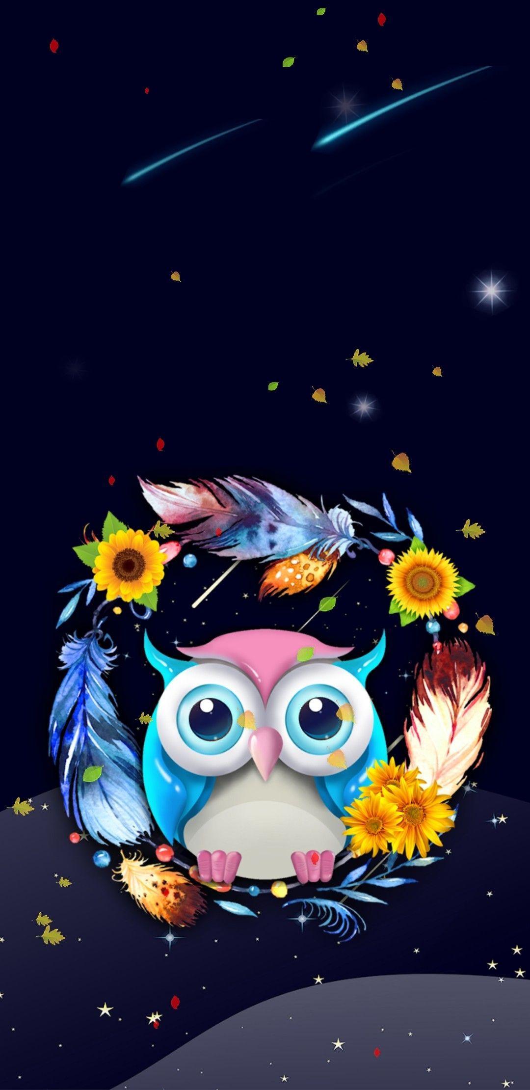 Cute Owl Phone Wallpapers Top Free Cute Owl Phone Backgrounds WallpaperAccess