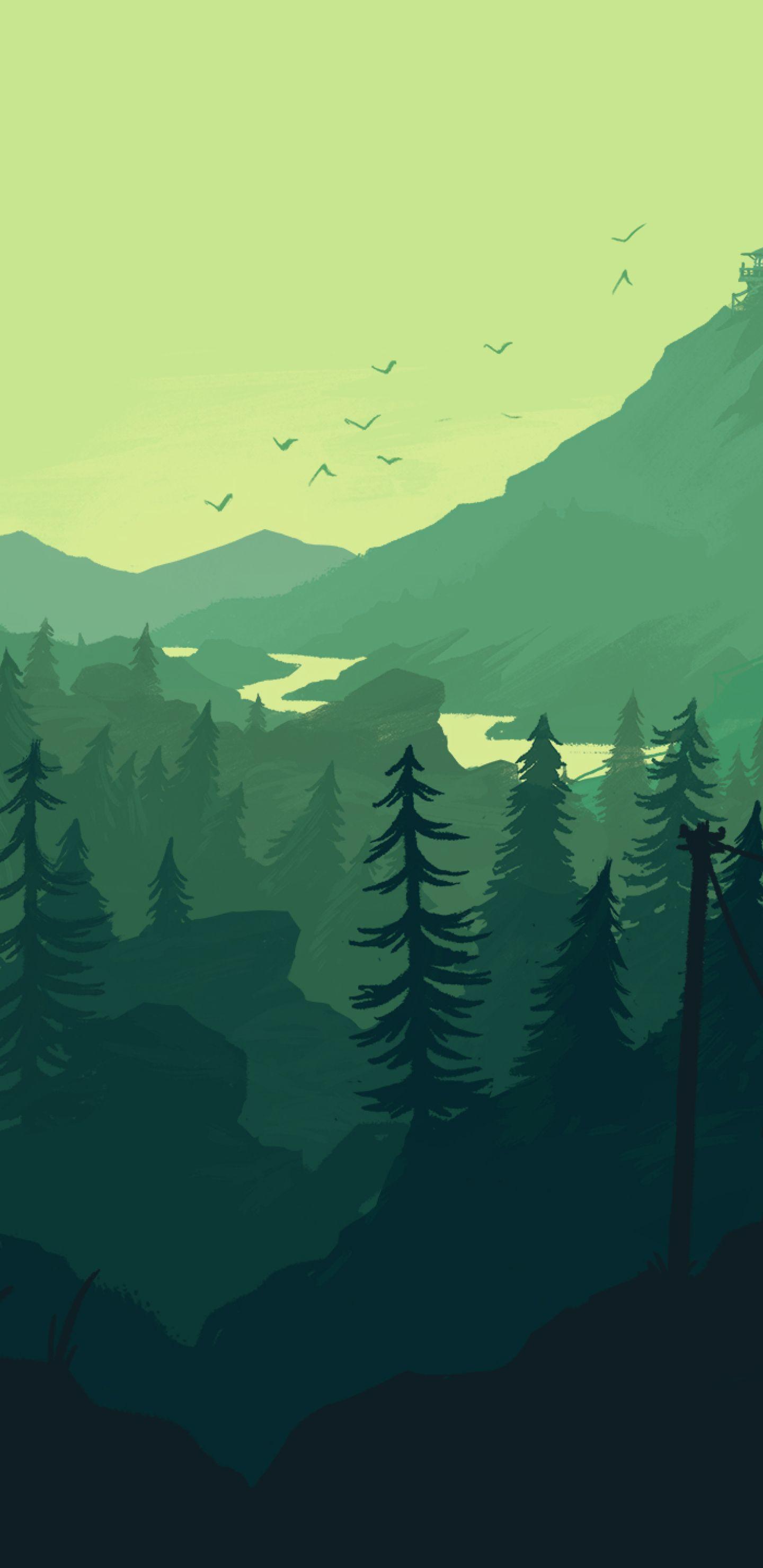 Forest Minimalist Wallpapers Top Free Forest Minimalist Backgrounds