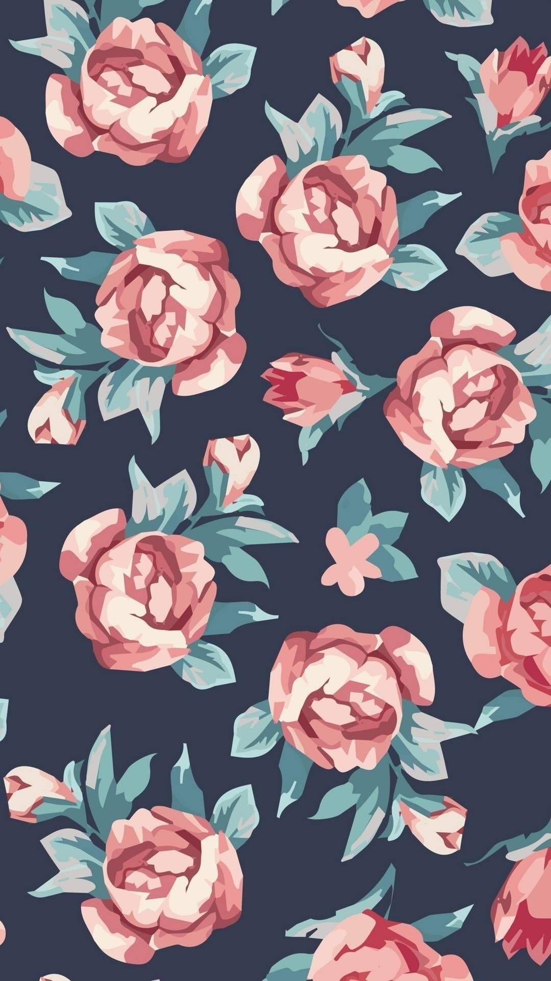 Flower Vintage iPhone Wallpapers Top Free Flower Vintage iPhone