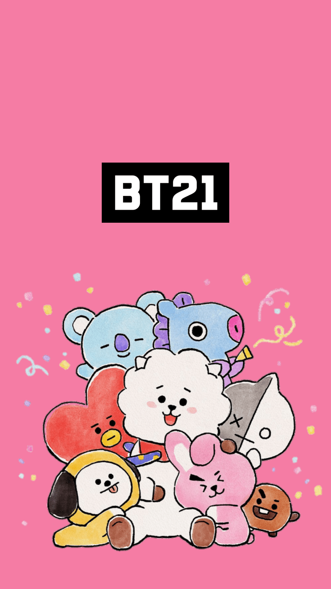 BT21 4K Wallpapers Top Free BT21 4K Backgrounds WallpaperAccess