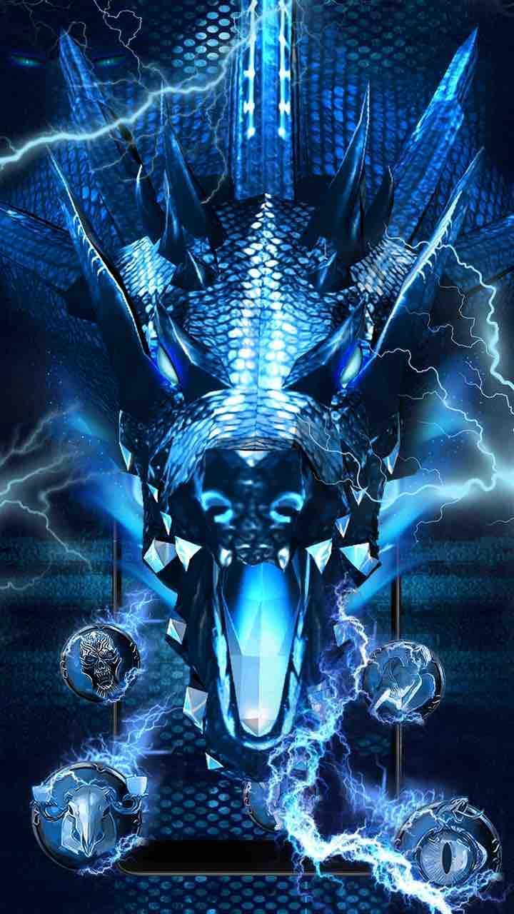 Cool Blue Fire Dragon Wallpapers Top Free Cool Blue Fire Dragon