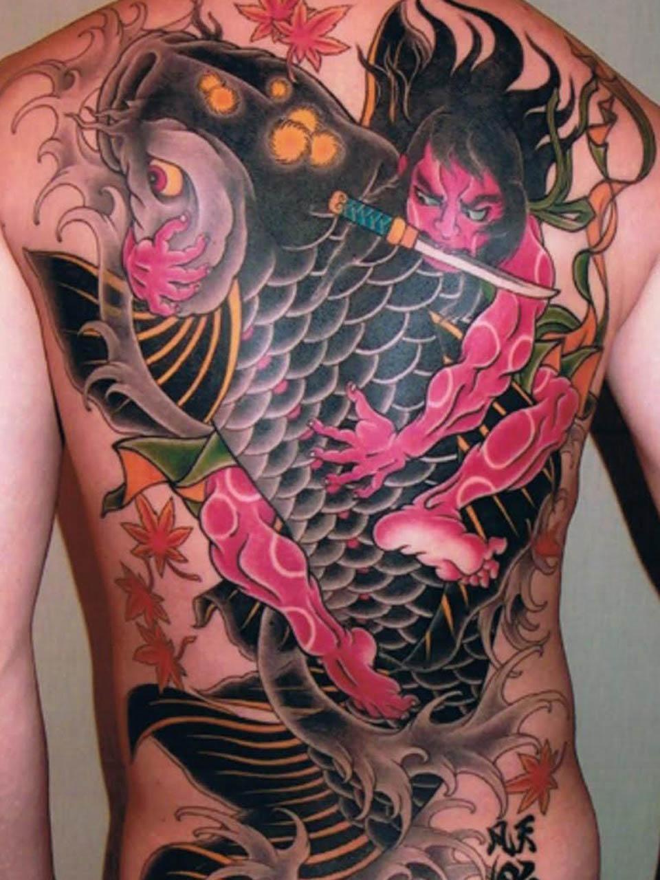 +33 Best Phoenix And Koi Tattoo