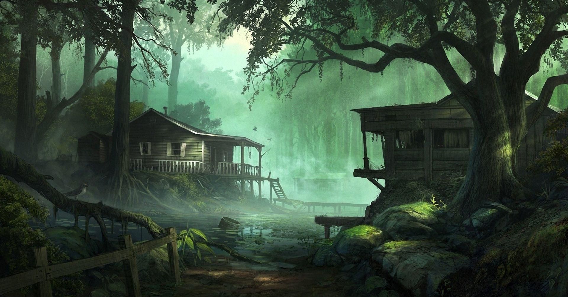 Forest House Wallpapers Top Free Forest House Backgrounds