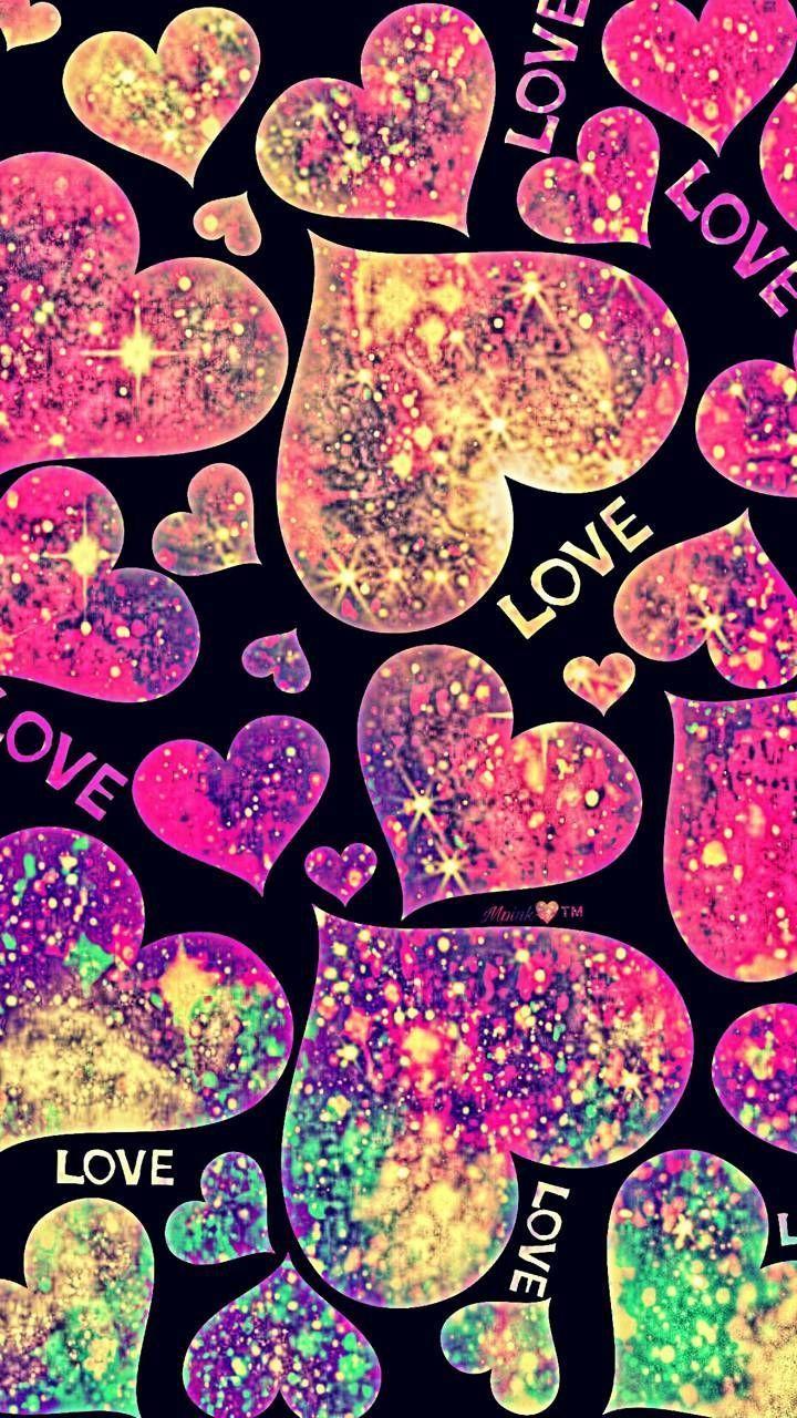 Love Pink Glitter Wallpapers Top Free Love Pink Glitter Backgrounds