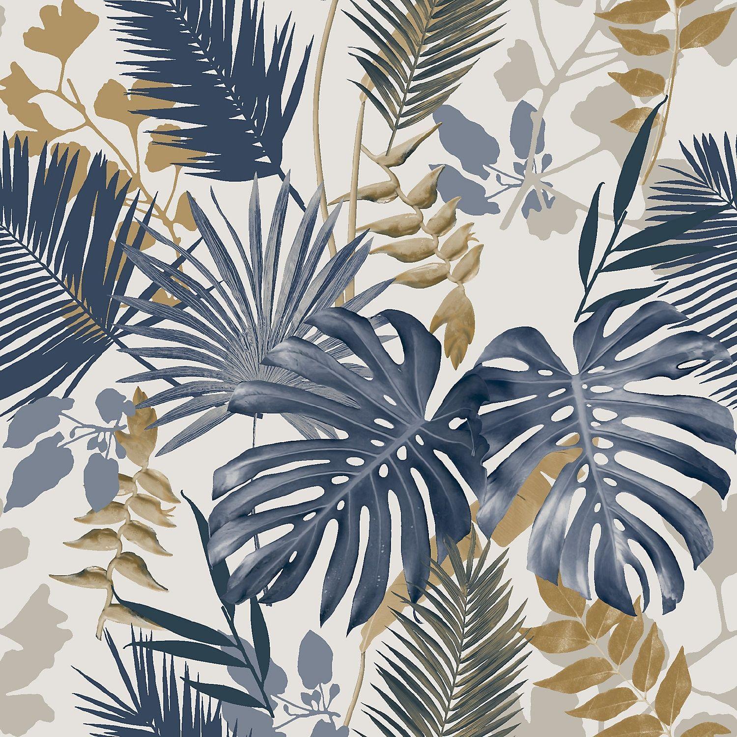 Blue Tropical Leaf Wallpapers Top Free Blue Tropical Leaf Backgrounds