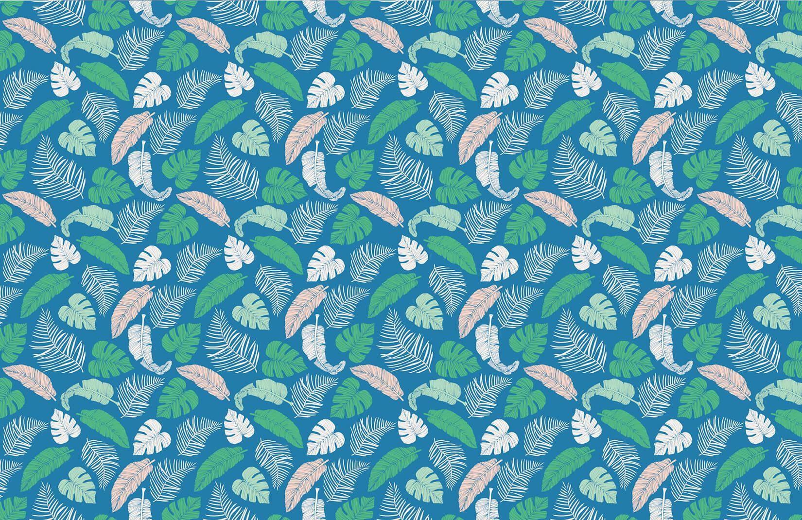 Blue Tropical Leaf Wallpapers Top Free Blue Tropical Leaf Backgrounds