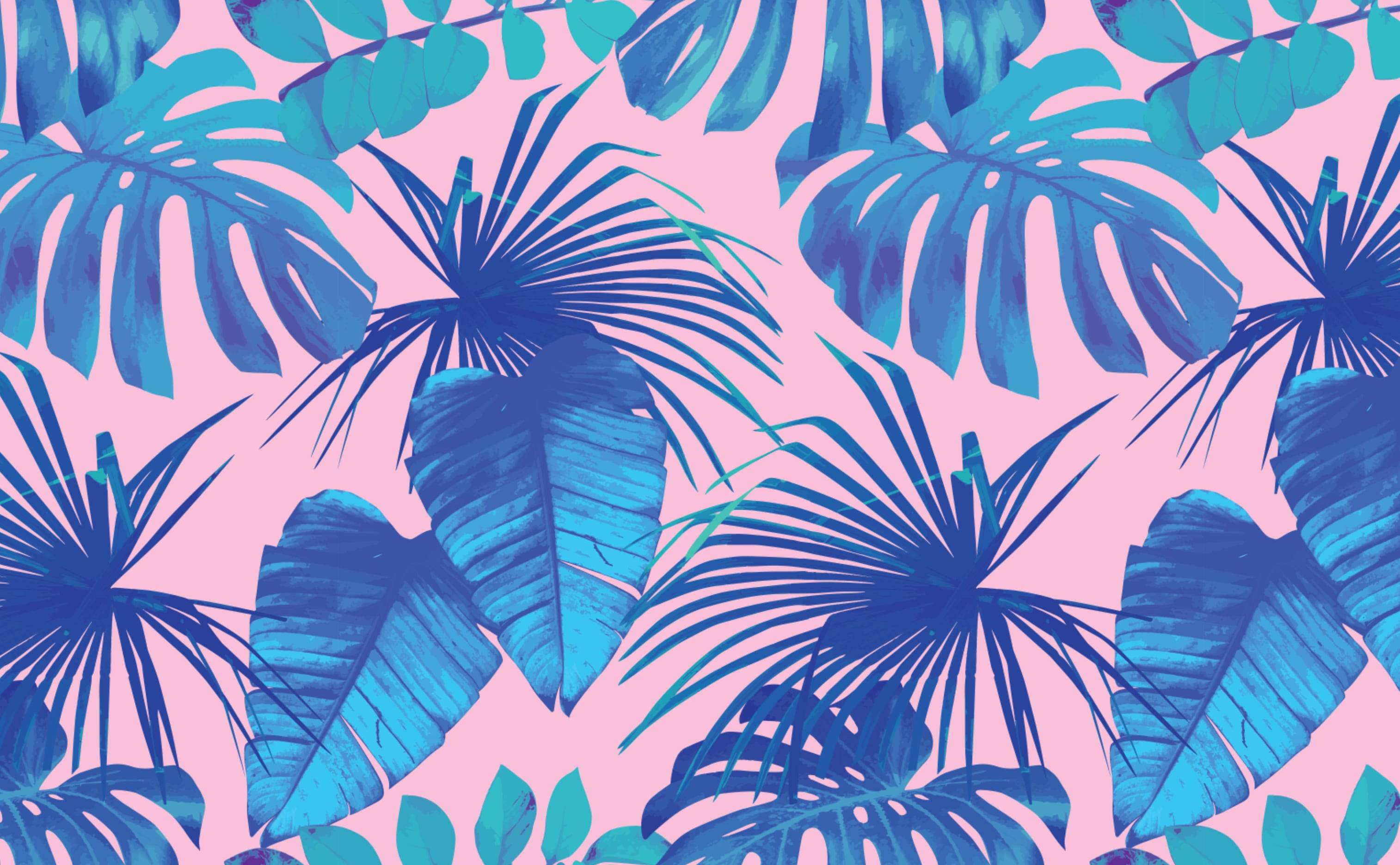 Pink Tropical Leaves Wallpapers Top Free Pink Tropical Leaves