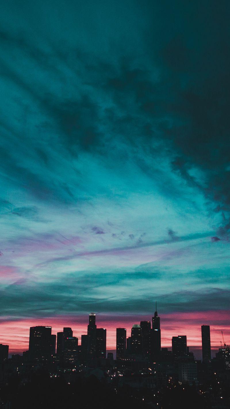 Pink City Sky Wallpapers Top Free Pink City Sky Backgrounds