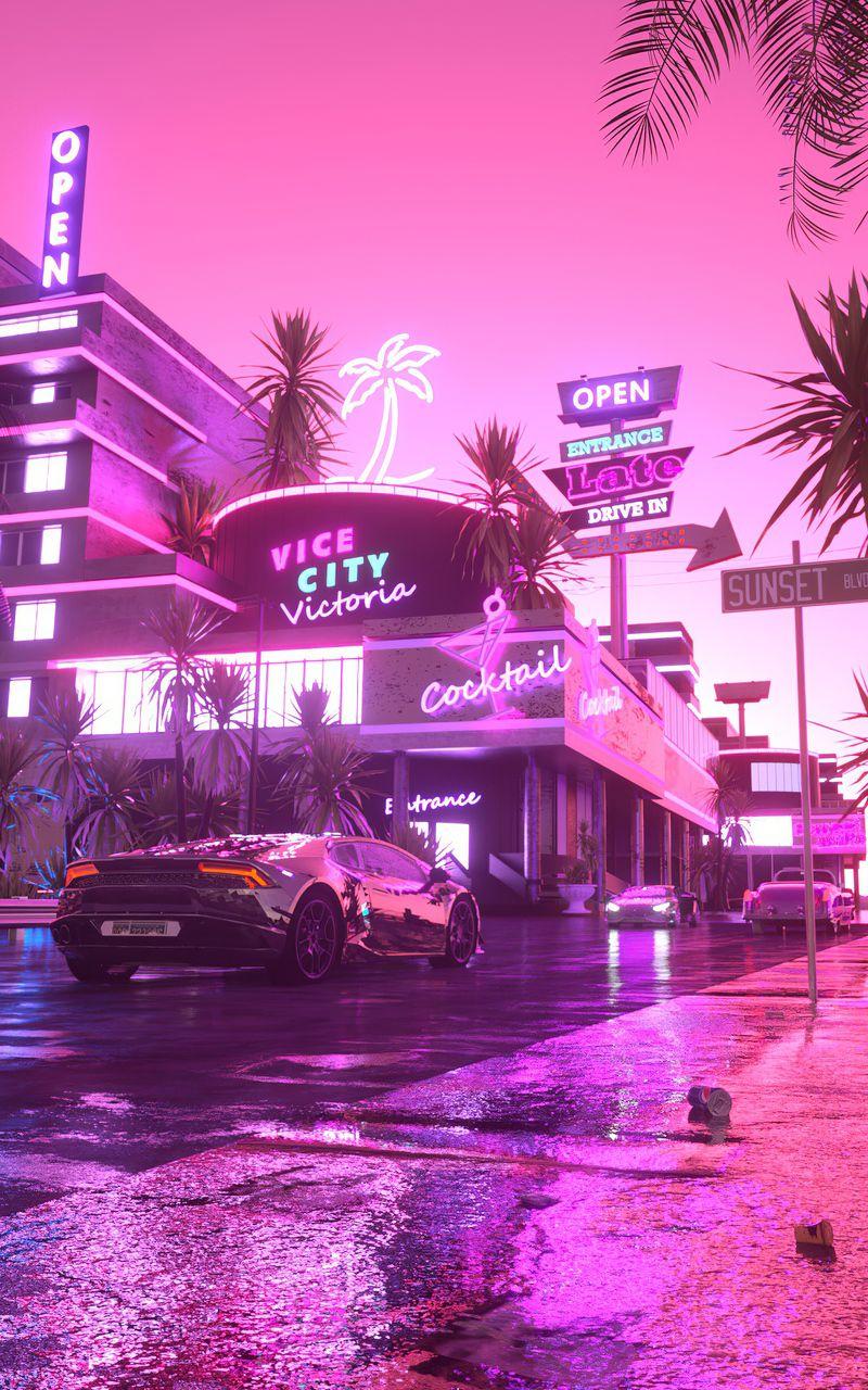 Pink City Sky Wallpapers Top Free Pink City Sky Backgrounds