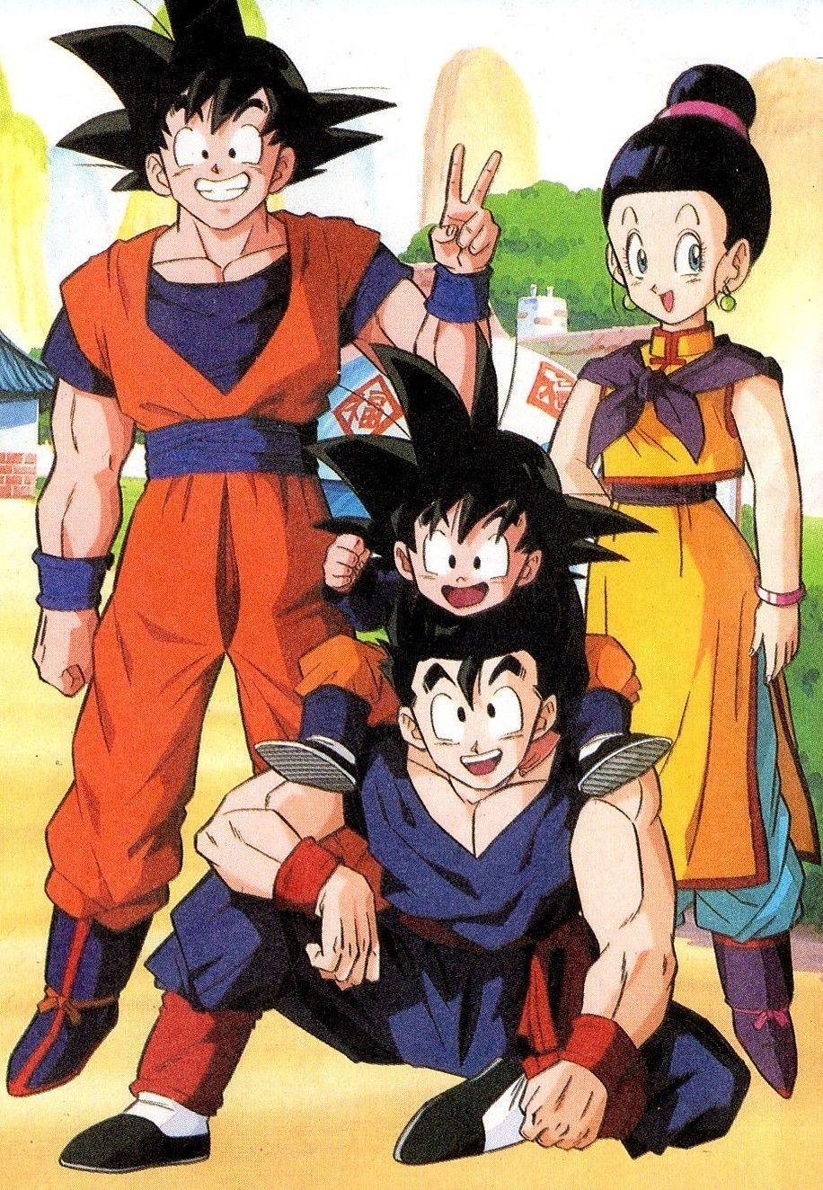 Goku Family Wallpapers Top Free Goku Family Backgrounds WallpaperAccess