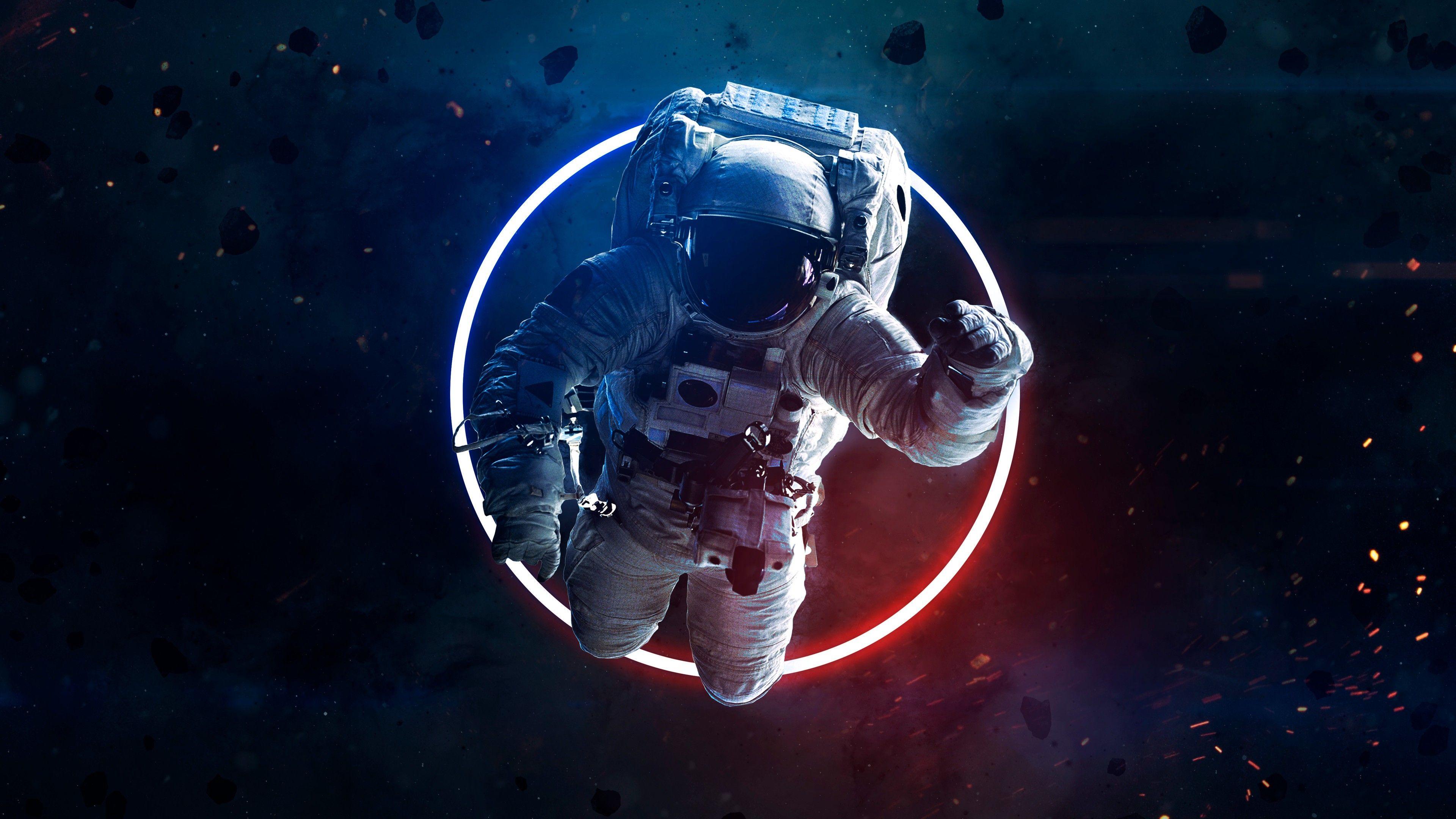 Neon Astronaut Wallpapers Top Free Neon Astronaut Backgrounds