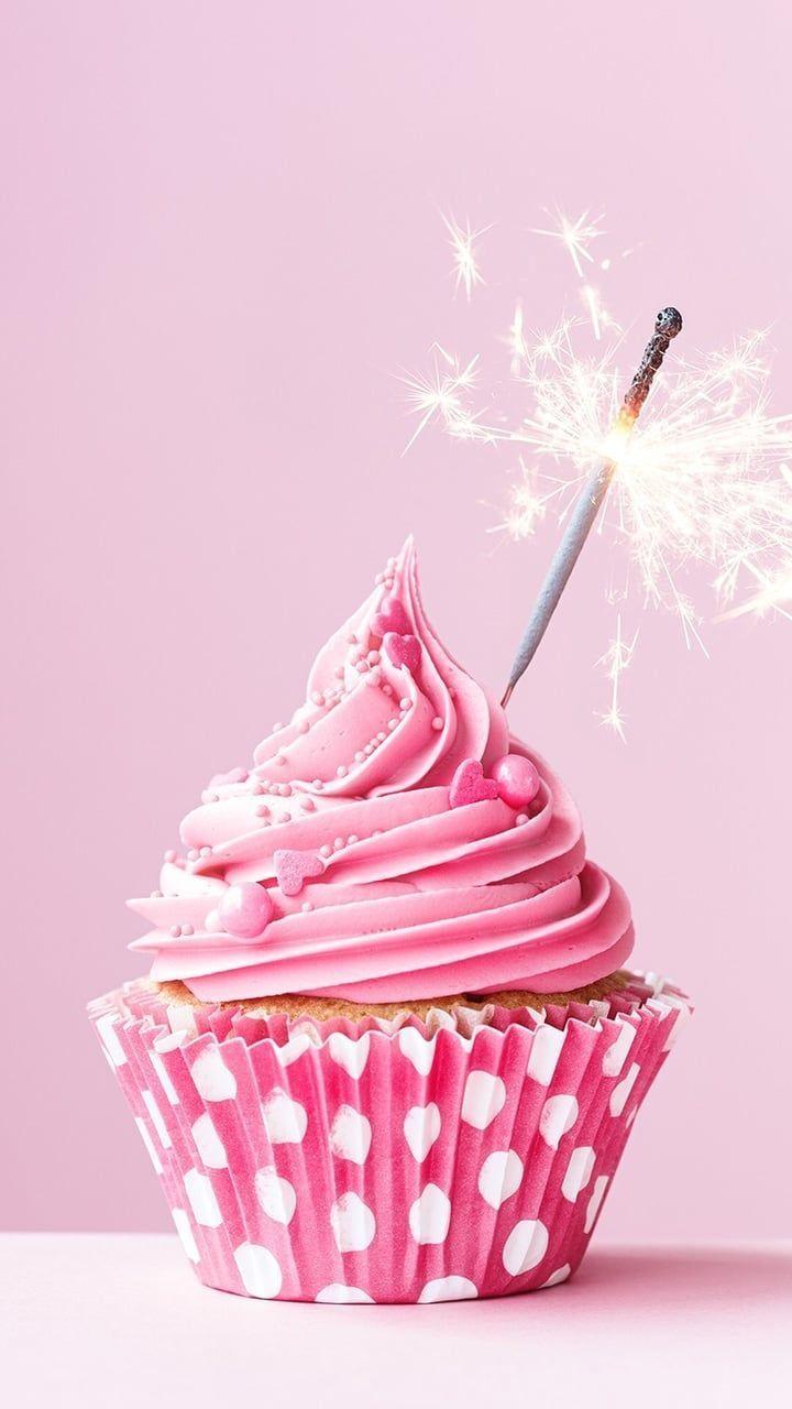 Pink Birthday Cupcake Wallpapers Top Free Pink Birthday Cupcake