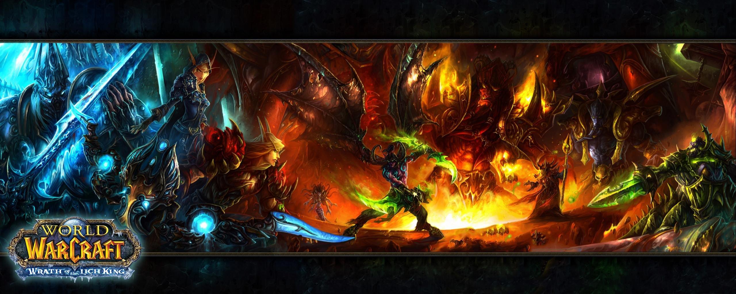 World of Warcraft Dual Monitor Wallpapers Top Free World of Warcraft