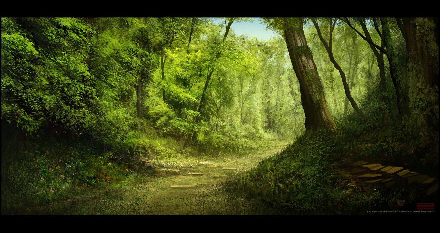 Cool Cartoon Forest Wallpapers Top Free Cool Cartoon Forest