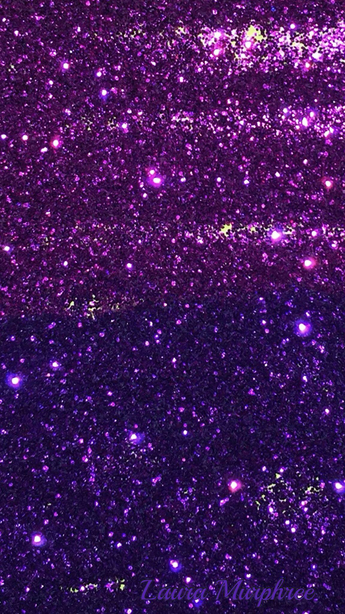 Purple Galaxy Glitter Wallpapers Top Free Purple Galaxy Glitter