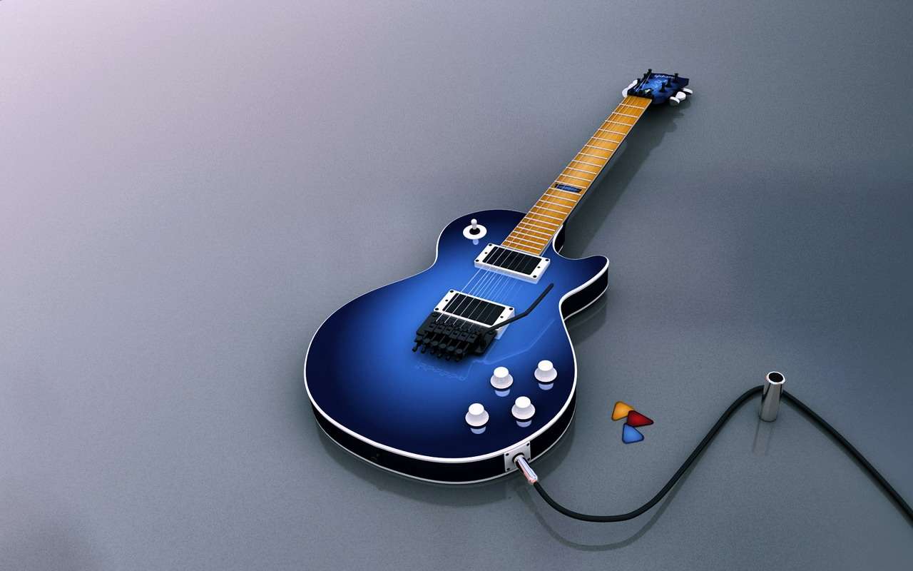 Blue Guitar Wallpapers Top Free Blue Guitar Backgrounds WallpaperAccess