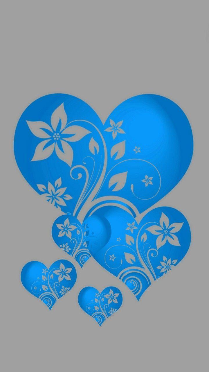 Cute Blue Heart Wallpapers Top Free Cute Blue Heart Backgrounds